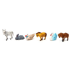 Animali presepe 52 pz presepe 3 cm