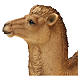 Brown camel in colored resin, for 30-40 cm nativity s2