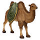 Brown camel in colored resin, for 30-40 cm nativity s4