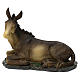Donkey and ox figurine, in colored resin for 42 cm nativity s3