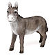 Donkey figurine in resin for 40-50 cm Nativity scene s3