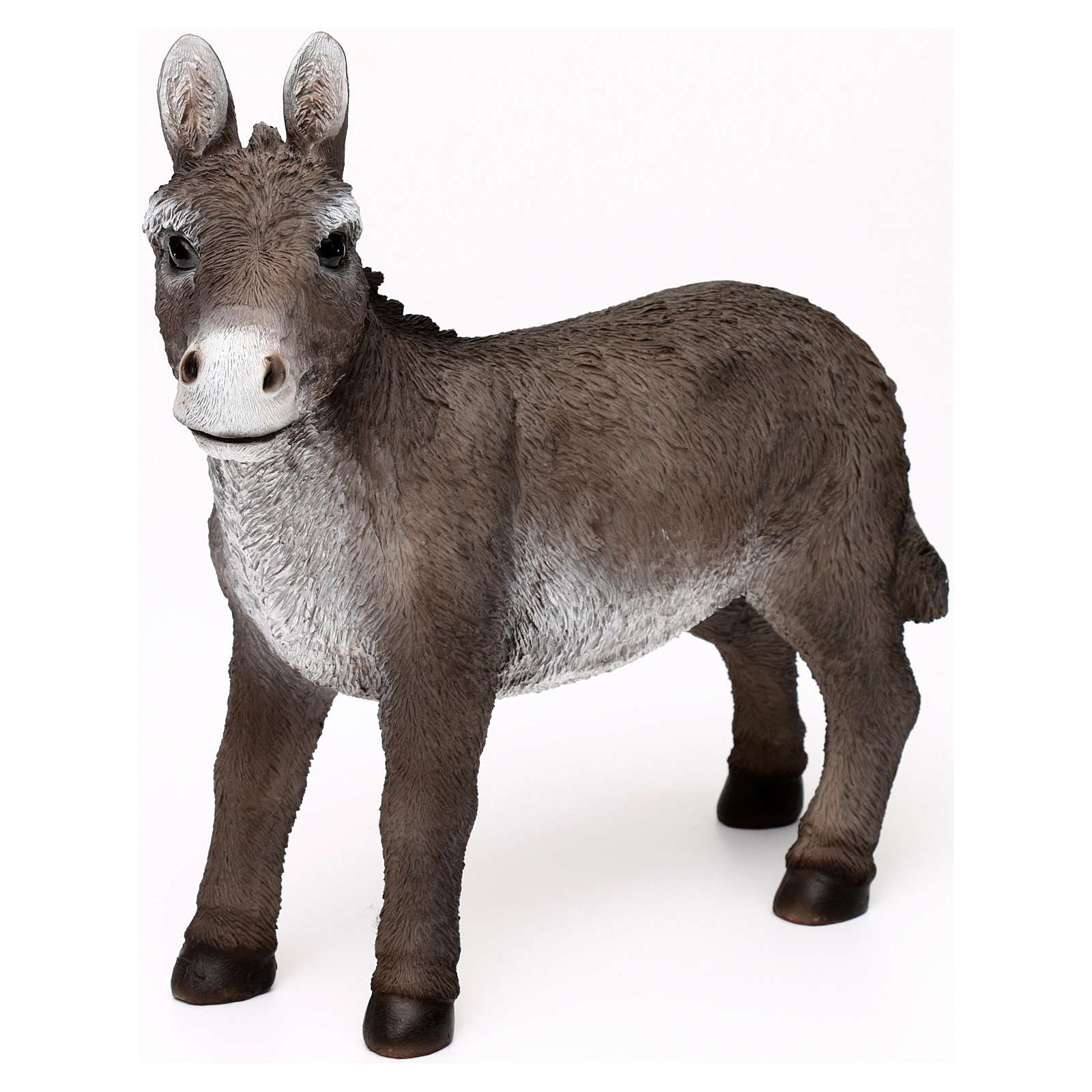 resin donkey statue