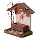 Nordic-style fountain with drinking trough 14x12x8 cm for 8-10cm Nativity Scene s2