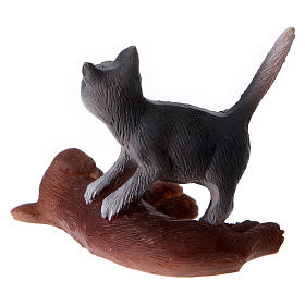 Cat and dog for 11cm Nativity Scenes