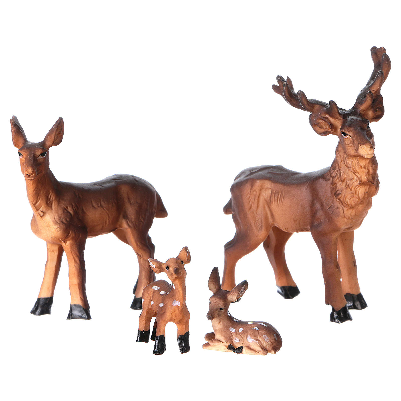 ZICOM Krippen-Zubehör Futterkrippe - Handgefertigte Miniatur Aus Holz 10x10x10,5cm Für Weihnachtskrippen