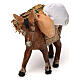 Osioł w uprzęży z dzbanami do szopki neapolitańskiej, 18 cm s2