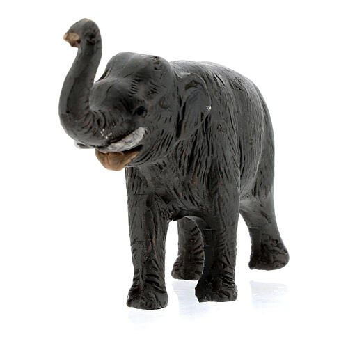 Elefante in terracotta presepe napoletano 4 cm 2