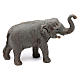Elefante de terracota belén 10 cm s6