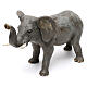 Słoń z terakoty, szopka neapolitańska 10 cm s3