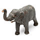 Elefante em terracota para presépio napolitano com figuras 10 cm altura média s7