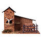 Horse stall and bird house, for 9 cm nativity s1
