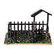 Plastic and cork animal enclosure 8x10x7 cm for crib of 6-8 cm s1