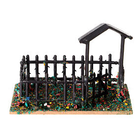 Animal fencing in plastic and cork 8x10x7 cm
