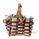 Basket with snails for DIY crib real height 5 cm s3