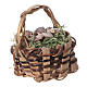 Basket with snails, for DIY nativity real h. 5 cm s2