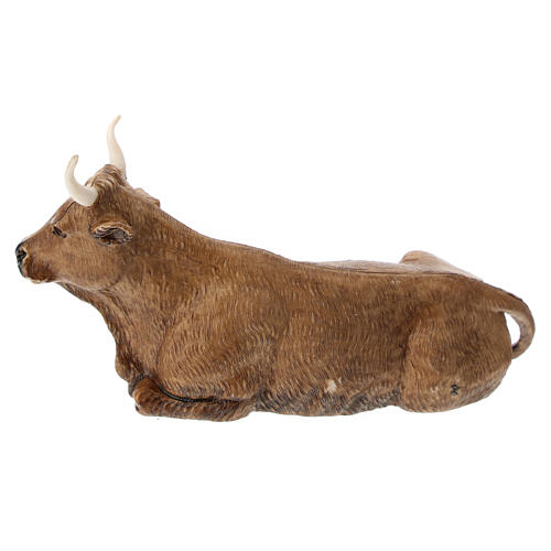 Ox, 12 cm nativity in plastic 2