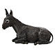 Donkey, 12 cm nativity in plastic s1