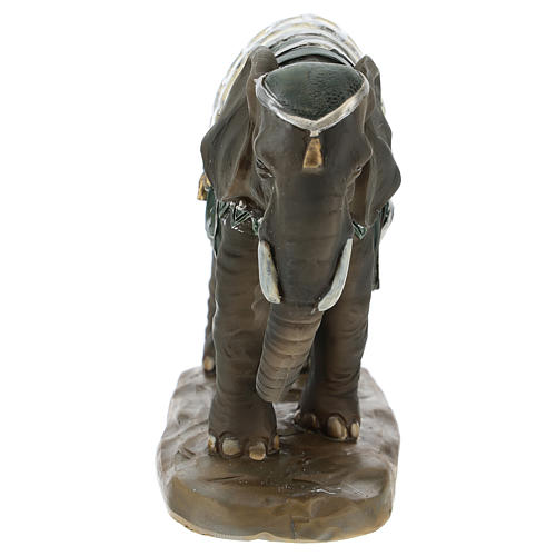 Set of camel, elephant and horse in resin 11 cm 4