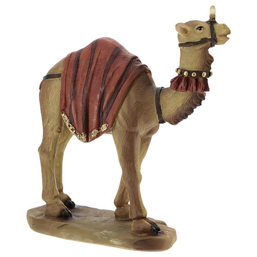 Camelo elefante e cavalo resina para presépio com figuras de 11 cm de altura média 5