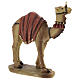 Camelo elefante e cavalo resina para presépio com figuras de 11 cm de altura média s5