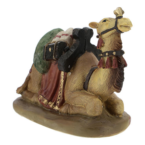 Camellos resina para belén de 11 cm set de 2 piezas 3