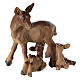 Rodzina jeleni żywica, do szopki 10-12-14 cm s2