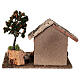 Miniature barn with farmyard for nativity 20x15x15 cm s4