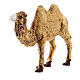 Standing camel in plastic Nativity scene 4 cm s2