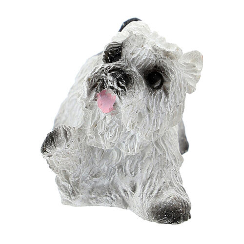 Chiot h réelle 2 cm bricolage de crèche 8-12 cm 7