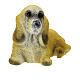 Puppy figurine real h 2 cm for DIY nativity 8-12 cm s3