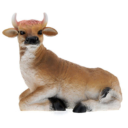 STOCK Bue e asino resina per presepe 85 cm 2