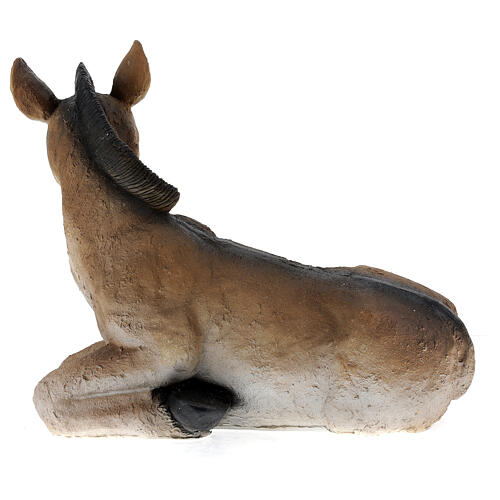 STOCK Bue e asino resina per presepe 85 cm 4