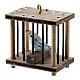 Square cage with bird for Nativity Scene with 10-12 cm figurines s3