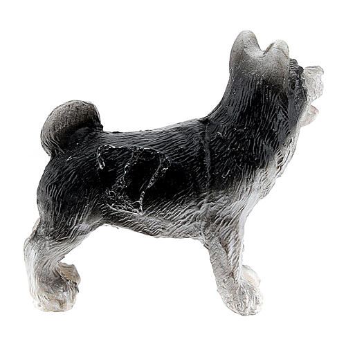 Hund aus Harz für Krippe, 3 cm 2