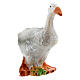 Miniature goose figurine resin nativity 10-12 cm s3