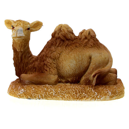 Camelo em miniatura resina 5 cm para presépio com figuras altura média 6 cm 2