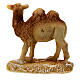 Camelo em miniatura resina 5 cm para presépio com figuras altura média 6 cm s5