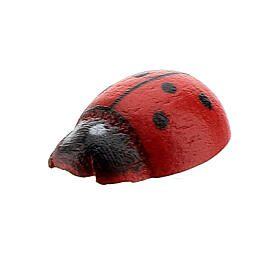 Resin ladybug for DIY Nativity Scene with 10-12 cm figurines