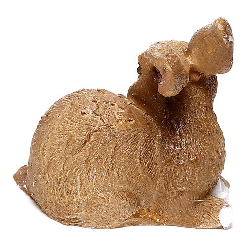 Rabbit resin figurine for 12-16 cm nativity DIY assorted 5