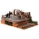 Animated setting millstone with donkey 20x15x10 cm for Nativity Scene with 8-10 cm figurines s2