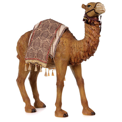 Camel with saddle resin for Nativity scene 100 cm 3