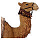 Camel with saddle resin for Nativity scene 100 cm s2