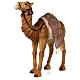 Camel with saddle resin for Nativity scene 100 cm s5