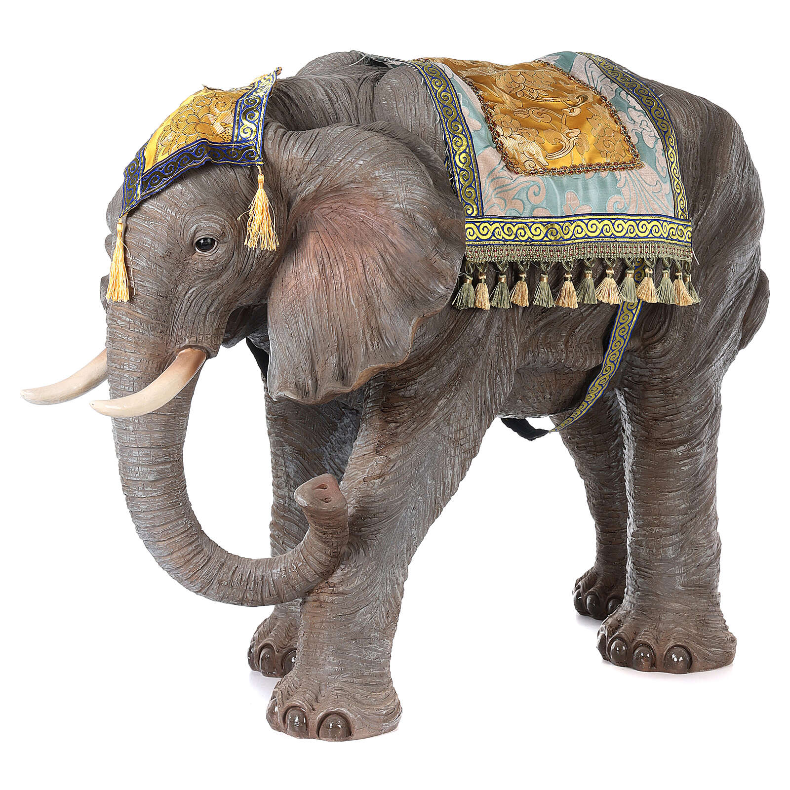 elephant gatling resin statue