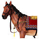 Pferd mit Sattel aus Harz für Krippe, 80 cm s2