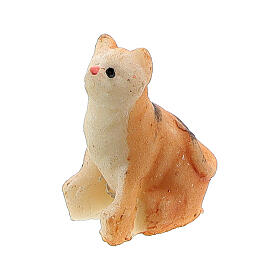 Gato resina para presépio com figuras de altura média 8-10 cm; modelos surtidos