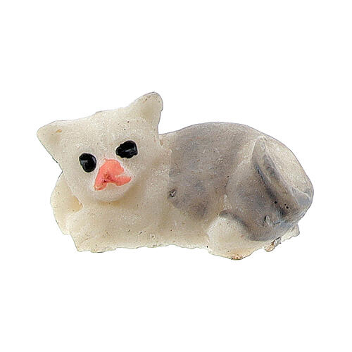 Cat figurines in resin for nativity 8-10 cm assorted models 1