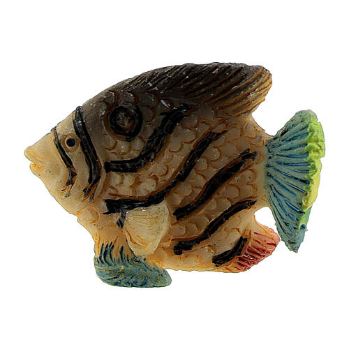 Fish nativity figurines for 8-10-12 cm resin assorted models 1