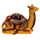 Camel lying down, h 8 cm, for Nativity Scene with 10 cm characters s1