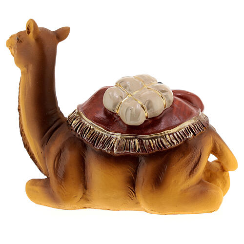 Camel figurine lying 8 cm, nativity 10 cm 4